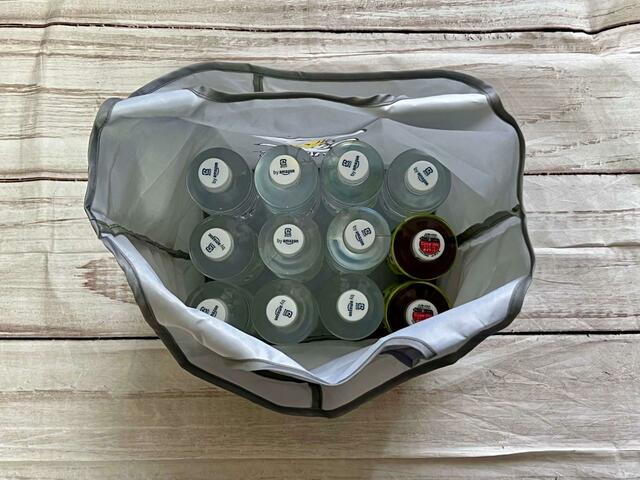 なんとこれだけの本数のペットボトルが収納できます！