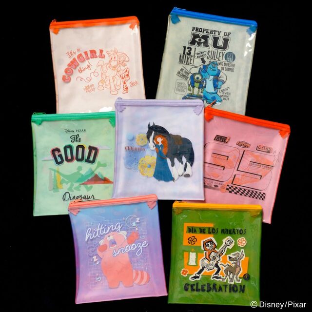 PIXARくじK賞:フラットポーチ