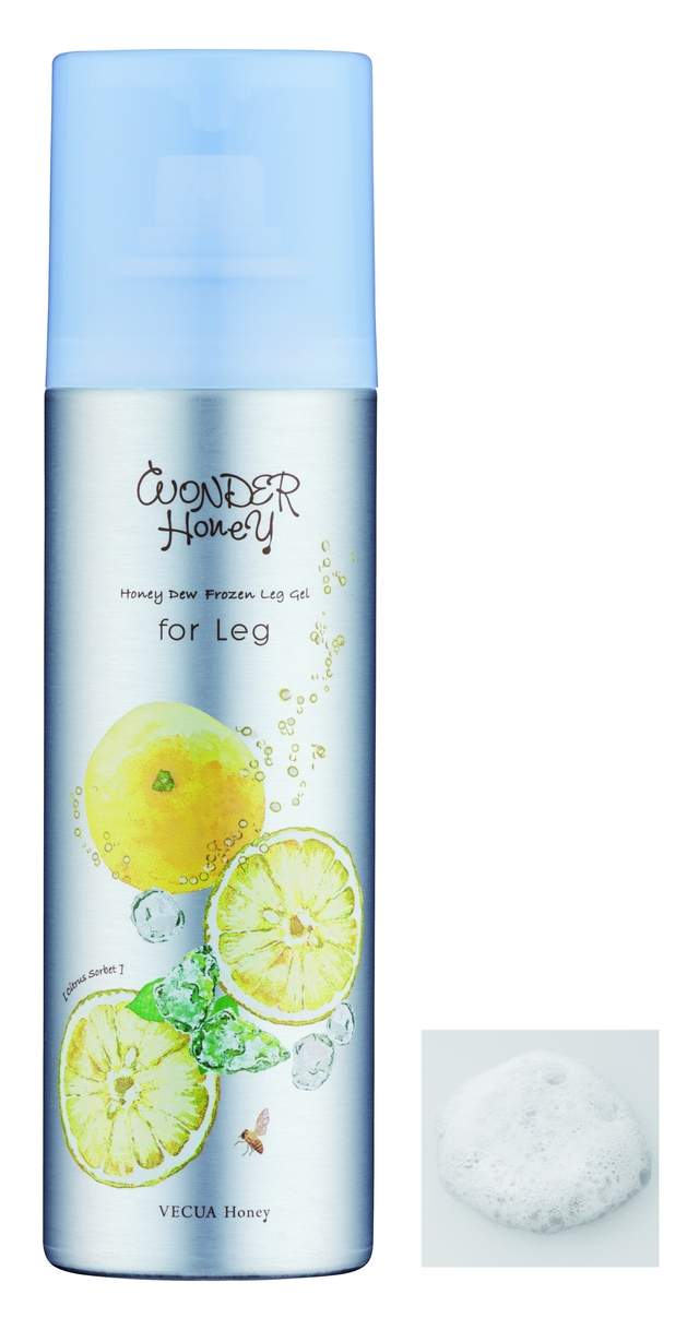 ワンダーハニー　フローズンレッグジェル　シトラスソルベ＜脚用ローション＞