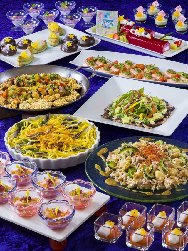 “ディズニー七夕デイズ”ランチブッフェ/ディナーブッフェ|東京ディズニーランドホテル「シャーウッドガーデン・レストラン」