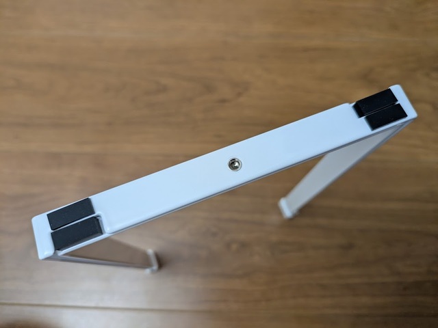 【山崎実業 tower　ポリ袋エコホルダー】使わないときはたたんで収納可能！こんなにコンパクトになります