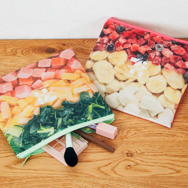 G賞：スムージーフラットポーチ［全3種］【Happyくじ『セブン‐イレブン』】