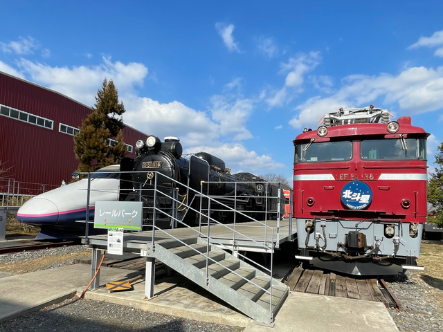 【ユメノバ】入園者を北斗星、D51、新幹線が歓迎してくれます