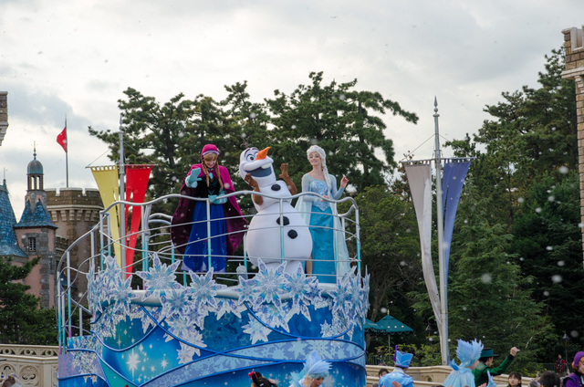 TDL「アナとエルサのウィンターグリーティング」