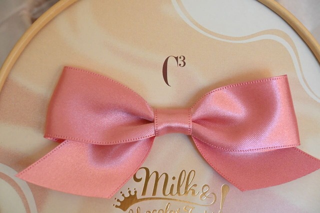 【シーキューブ】ピンクのリボンが乙女心をくすぐります