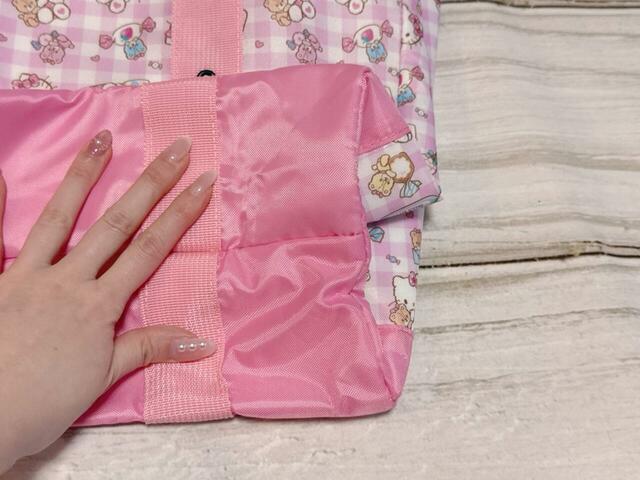 底マチがしっかりあるので、収納力抜群！