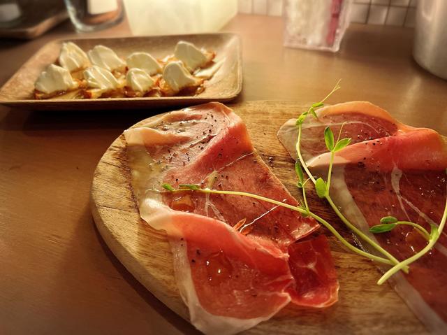 きれいな生ハム！