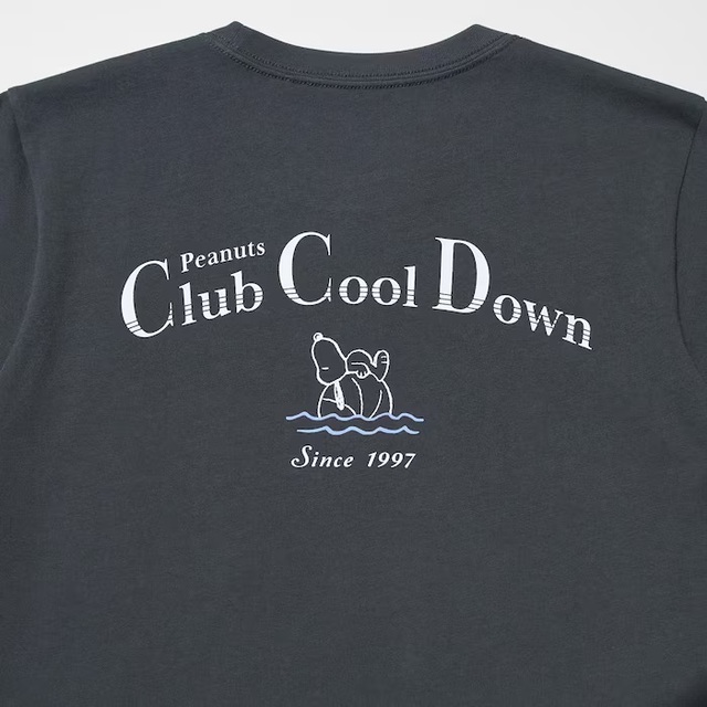 ユニクロ ピーナッツ スポーツクラブ UT（半袖・レギュラーフィット） ¥1,500