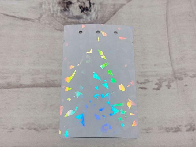 【ちいかわ キラだッッ ホログラムカードメーカー】大きめの三角、四角柄のホログラム