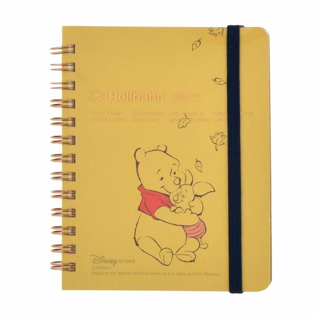 【デルフォニックス】 ロルバーンダイアリー(Mサイズ)<くまのプーさん&ピグレット>