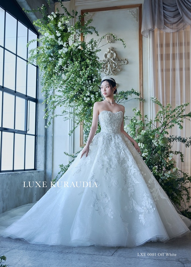 「LUXE KURAUDIA(リュクス クラウディア)」新作ウェディングドレス