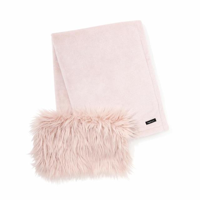 ファー ポータブルスロー 