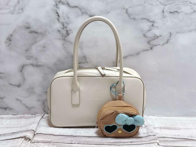 バッグにつけてみました！