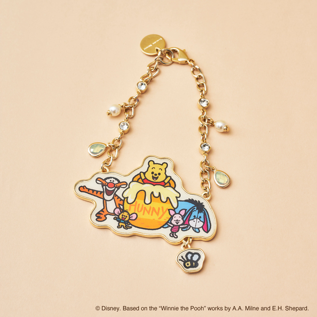 バッグチャーム ¥6,600｜サマンサタバサ「くまのプーさん」コレクション