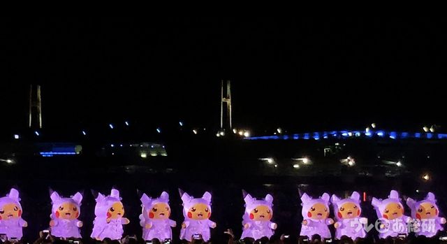 みなとみらいの海×ピカチュウ