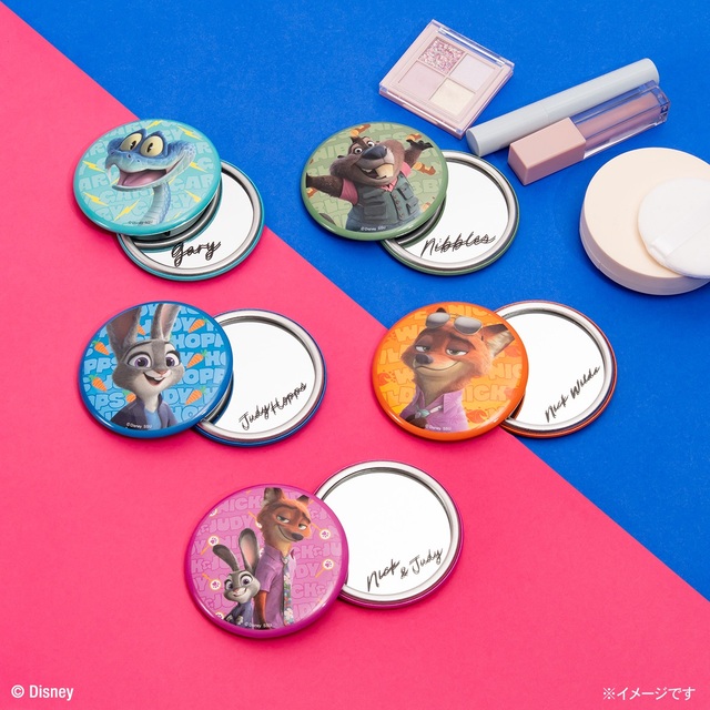 I賞：缶ミラー｜Happyくじ『ズートピア2』