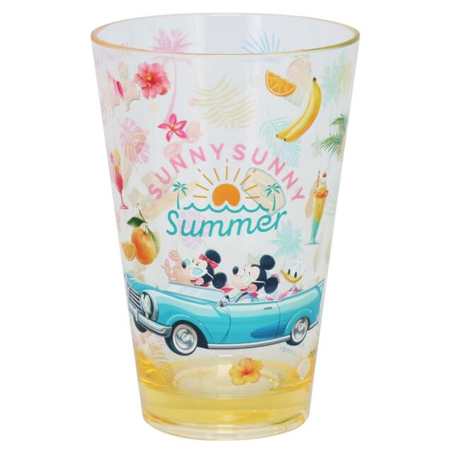 タンブラー 1,200円｜東京ディズニーリゾート「SUNNY SUNNY Summer」グッズ｜販売店舗：東京ディズニーランド「グランドエンポーリアム」、東京ディズニーシー「タワー・オブ・テラー・メモラビリア」｜発売日：2025年6月5日（木）