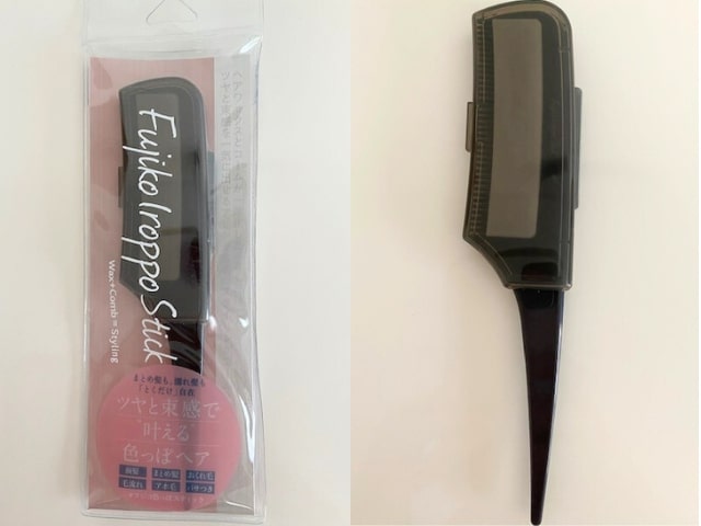 【Fujiko 色っぽスティック】コーム＆ヘアワックス一体型！