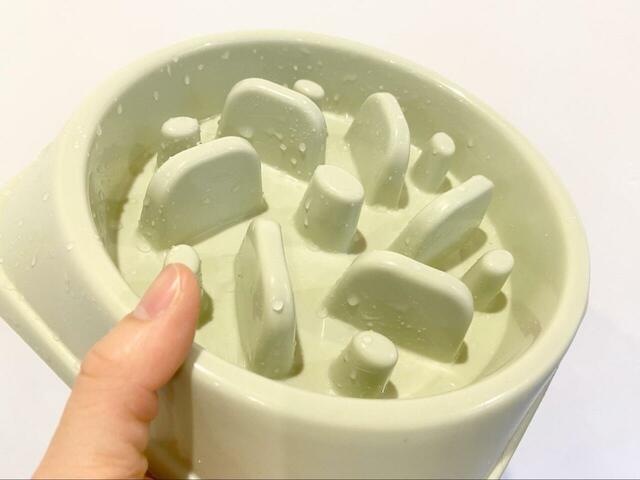 【Life Runne 早食い防止ボウル】食洗機は使用不可ですが、食後は中性洗剤でさっと洗うだけで簡単にきれいになります♪