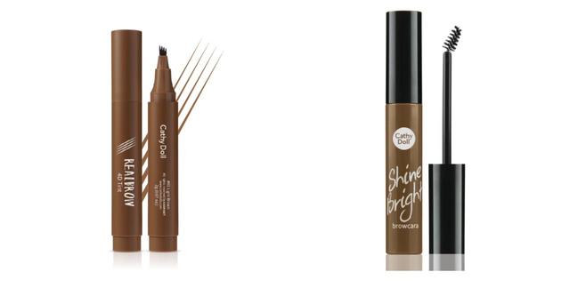 「CathyDoll（キャシードール）」　シャインブライト眉マスカラ　４D リアル眉ティント