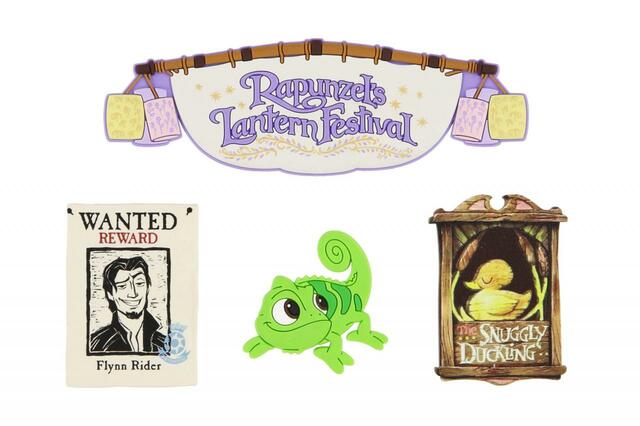 デコレーションマグネットセット 3,200円|「ラプンツェルのランタンフェスティバル」をテーマにしたグッズ|東京ディズニーシー新テーマポート「ファンタジースプリングス」|販売店舗:東京ディズニーシー「エンポーリオ」|発売日:2024年5月28日(火)