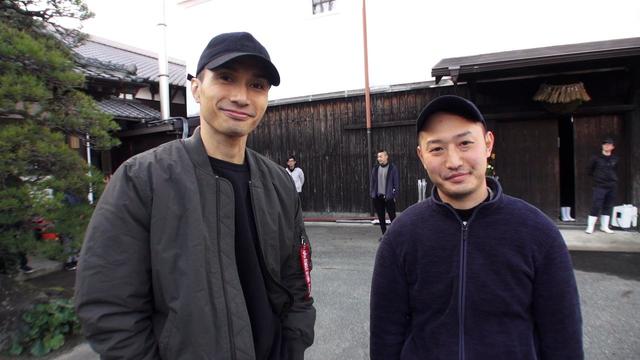 コラボレーションを重ねることでより親交を深めた橘(左)と田中克典氏(右)