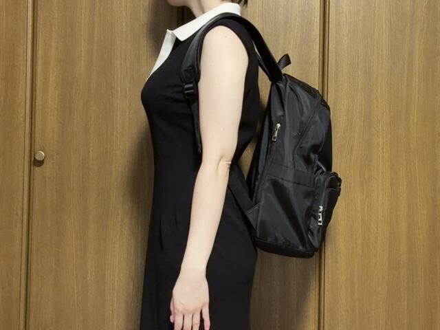 「ハ」の字ショルダーストラップで安定感も◎