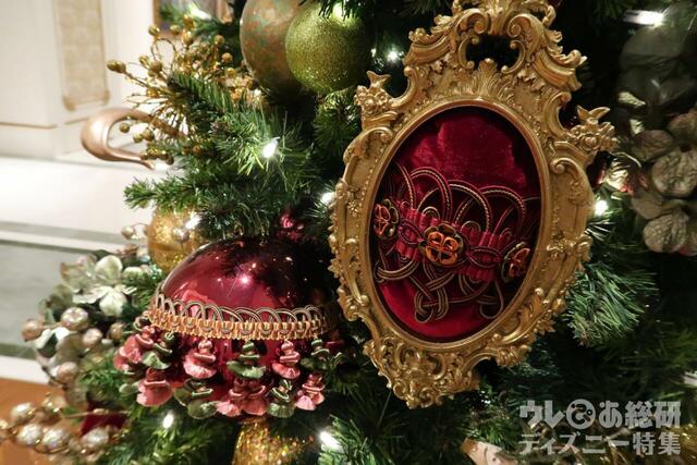 京ディズニーシー・ファンタジースプリングスホテル グランドシャトー クリスマス装飾