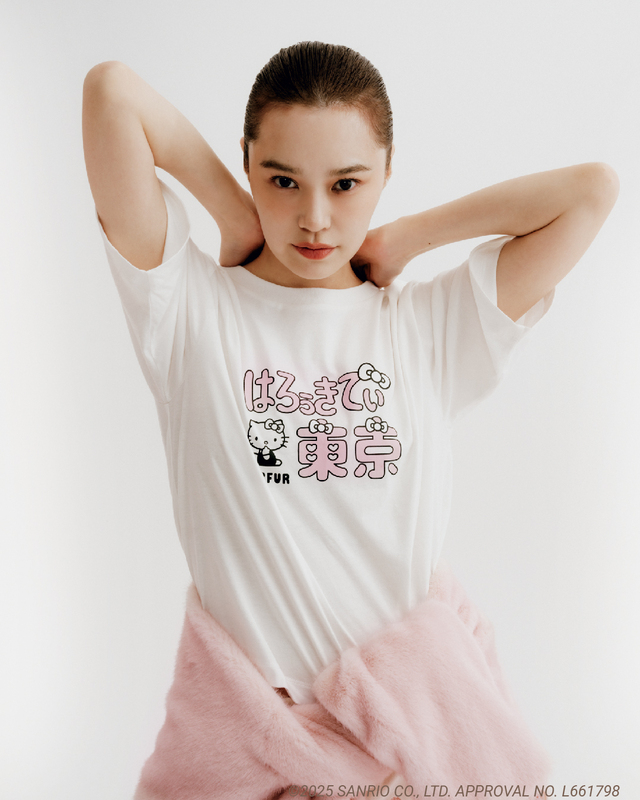 【渋谷パルコ限定】HELLO KITTYはろぅきてぃ東京Tシャツ　12,100円（税込）