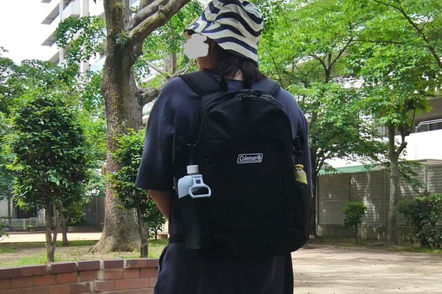 【コールマン ウォーカー25】高い収納力のわりに意外にスッキリ見えるのがウォーカーシリーズの魅力です♪