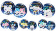 F賞：缶バッジSET｜Happyくじ「Sanrio characters Holiday Collection」
