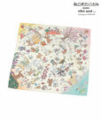 【niko and ...×ねこまたごよみ】風呂敷(アイボリー)/四季折々のデザインに注目(税込1,430円)