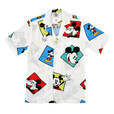 ミッキー 半袖シャツ ホワイト M L MICKEY ＆ CO. 6,930円