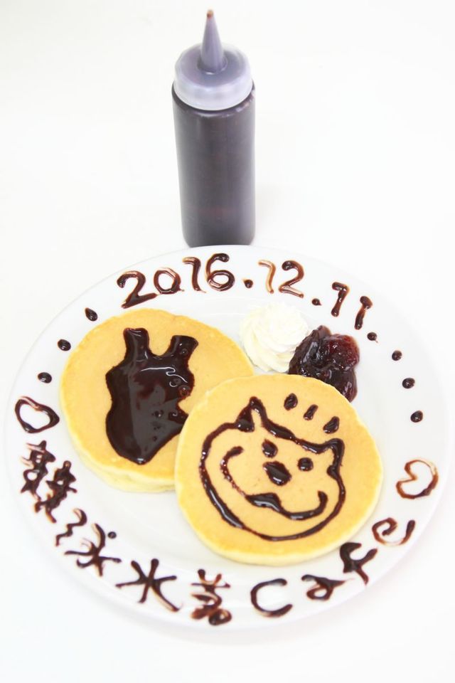 お絵かきパンケーキ