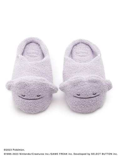 【ポケモンスリープ】ベビモコ メタモン ルームシューズ　￥5,390