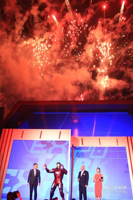 「アイアンマン・エクスペリエンス」グランドオープニングセレモニー|香港ディズニーランド