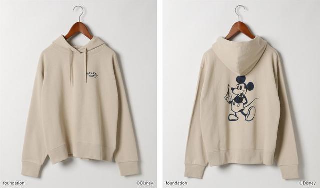 MICKEY/CHALKBOY 裏毛パーカ 7,150円(税込)｜niko and ...（ニコアンド）Disneyスペシャルコレクション