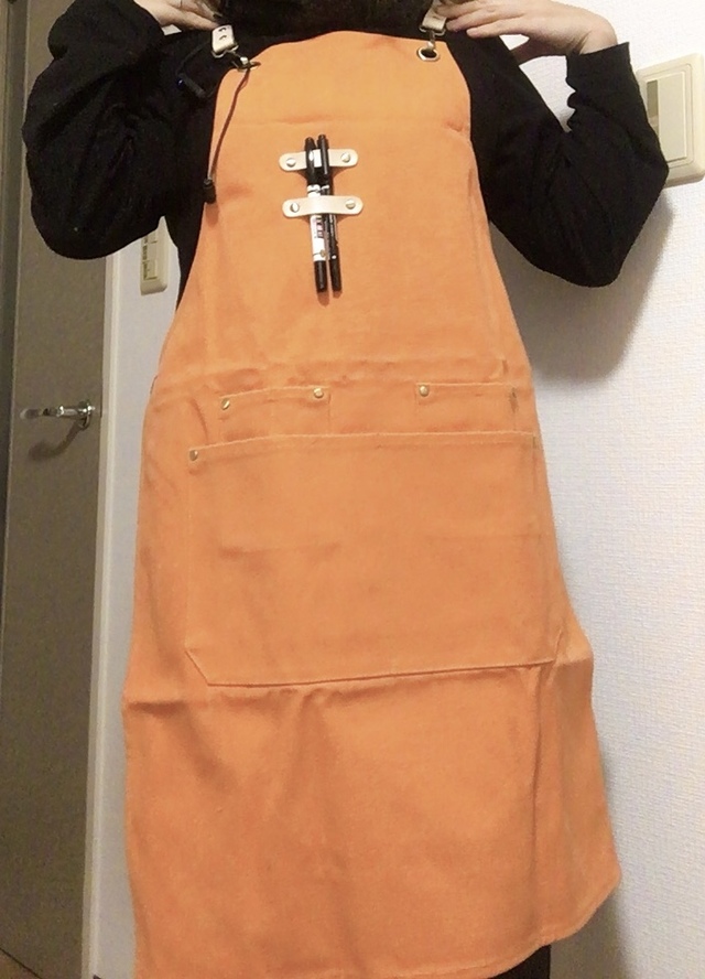 ヤヌークゴラ ワークエプロン