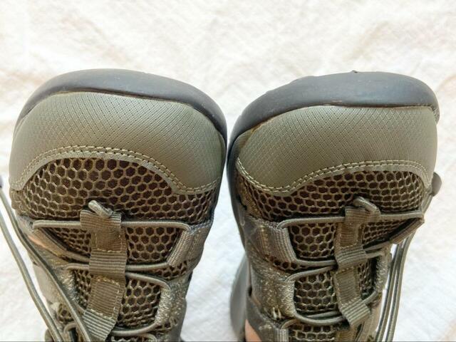 【ワークマン フィールドサンダルアドバンス】つま先が覆われているのでアウトドアシーンでのケガを防げます！