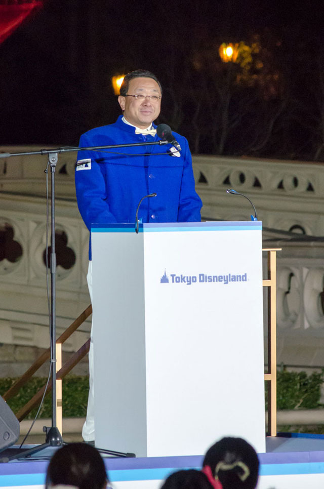 株式会社オリエンタルランド代表取締役社長(兼)COO上西京一郎さん ©Disney