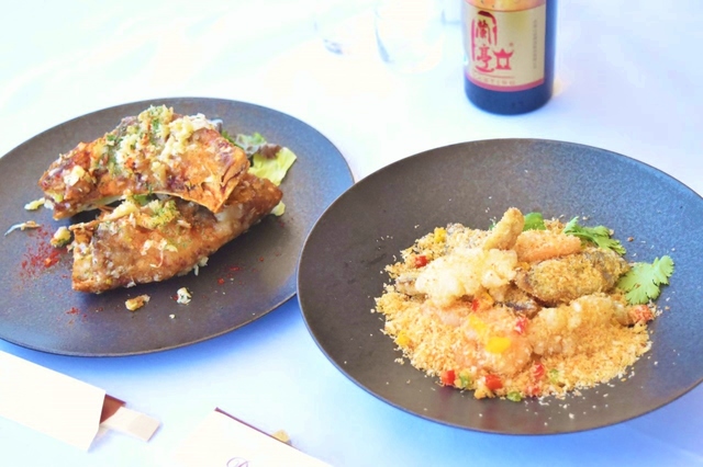 中華も海鮮をたっぷり使用