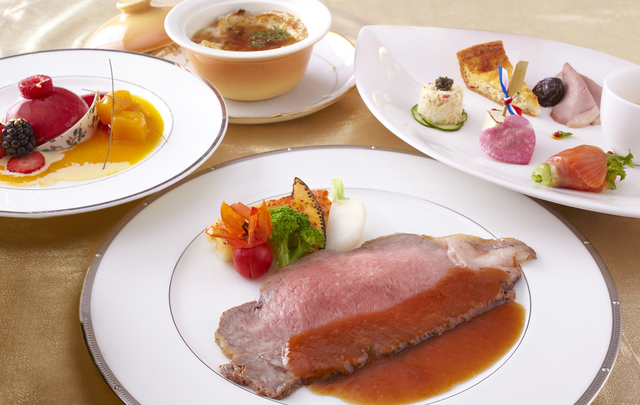 ホテルオークラ東京ベイ「ローストビーフ（フォンタナ）」