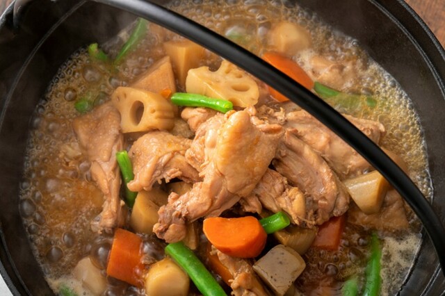 「手羽元筑前煮」【すたみな太郎「すたみな、春が大渋滞フェア！」】