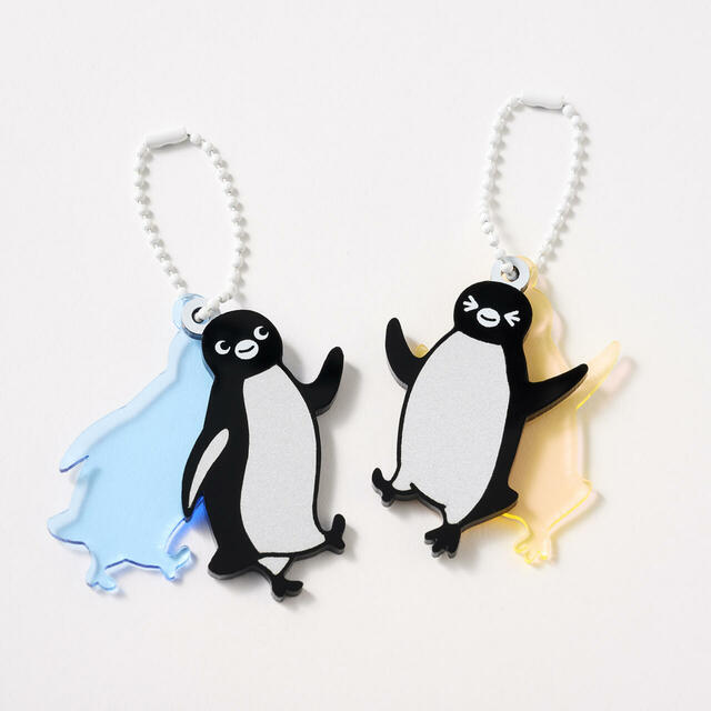 【Suicaのペンギン新作グッズ】Suicaのペンギン リフレクター（全2種）グランスタモール限定販売／夜道で光を反射する便利アイテム（各税込1,600円）