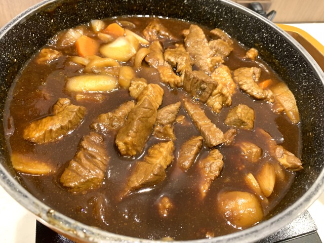 カレーは具沢山！
