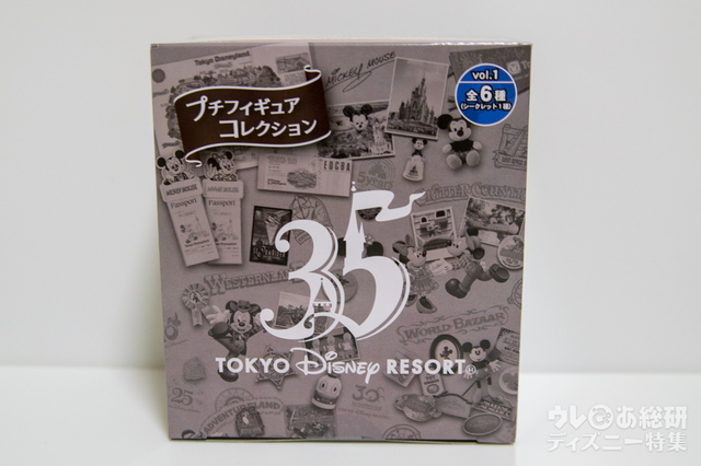 フィギュアリン 6個入り 4,200円|東京ディズニーリゾート35周年“Happiest Celebration! ”