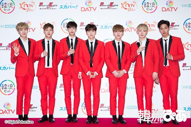 MONSTA X フォトセッション 4月24日@千葉・幕張メッセ「Power of K 2016~Korea TV Fes in Japan」 ©Digital Adventure