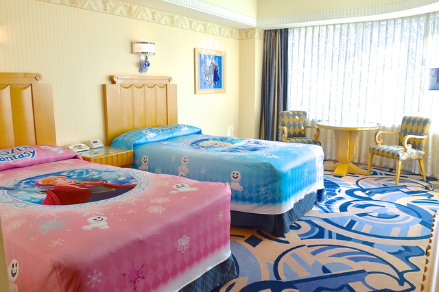 “アナとエルサのフローズンファンタジー”スペシャルルーム