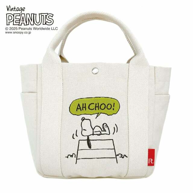 刺繍トートバッグ/デリ・ピーナッツ「スヌーピー」|¥ 3,520 (税込)