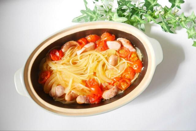 【カインズ レンジで楽チンパスタポット】合計8分でパスタが完成
